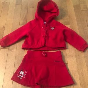 2 piece Minnie Mouse 24-Month Outfit
